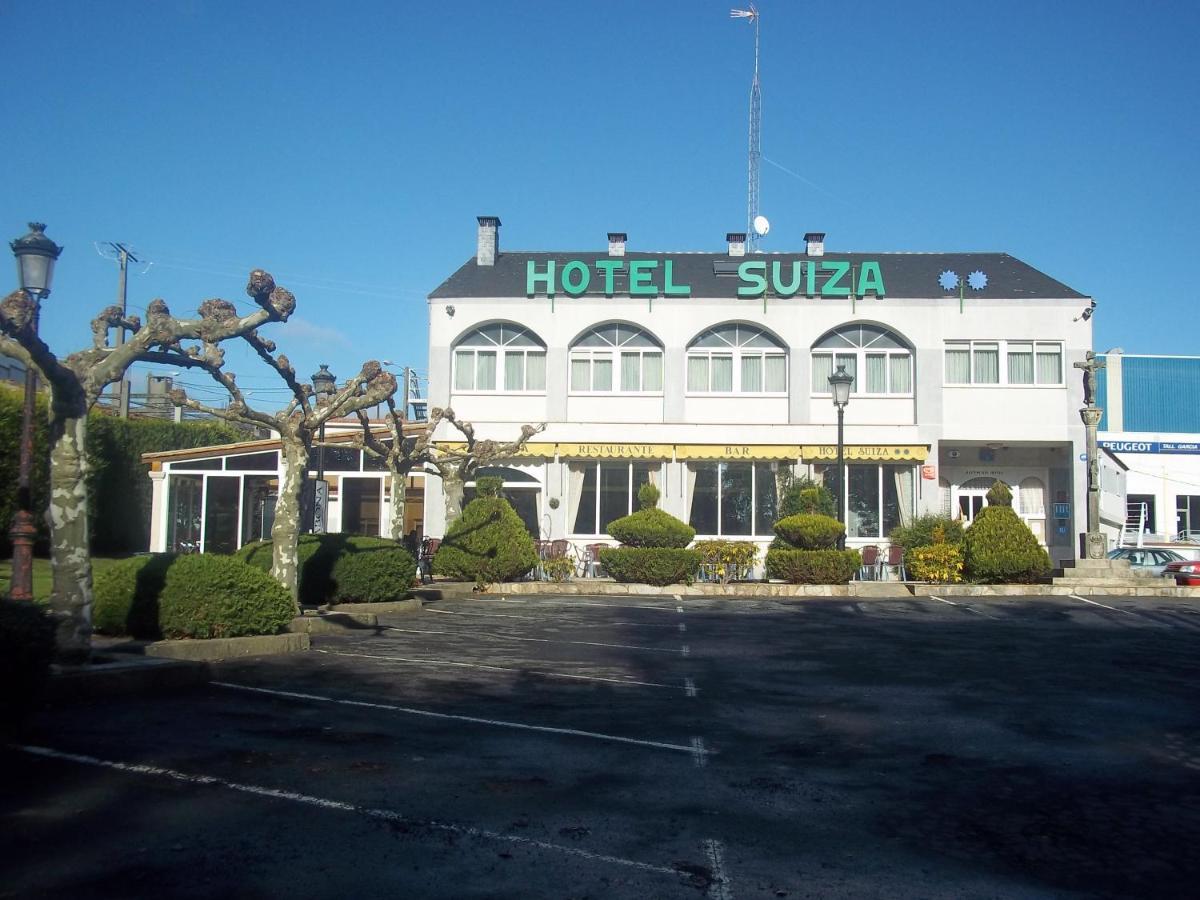 Arzúa Hotel Suiza מראה חיצוני תמונה