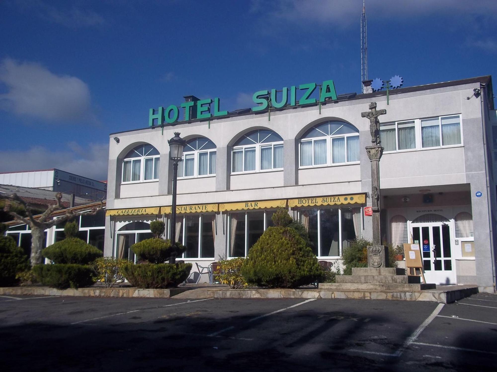 Arzúa Hotel Suiza מראה חיצוני תמונה